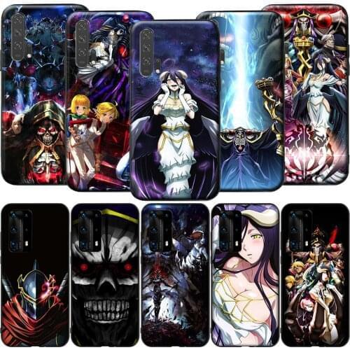 GX17 Albedo Overlord Silicone Case for Honor 6A 7A 3GB 7C 7X 8 8A 8X 8C 9 10 Lite View 20S 9A 10X Max Pro