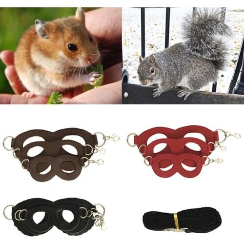 1pcs Adjustable Anti-Escape Small Cat Belt Kitten Hamster Mouse Rat Harness Anti-knot Outdoor Traction Windproof Anti Lost Rope