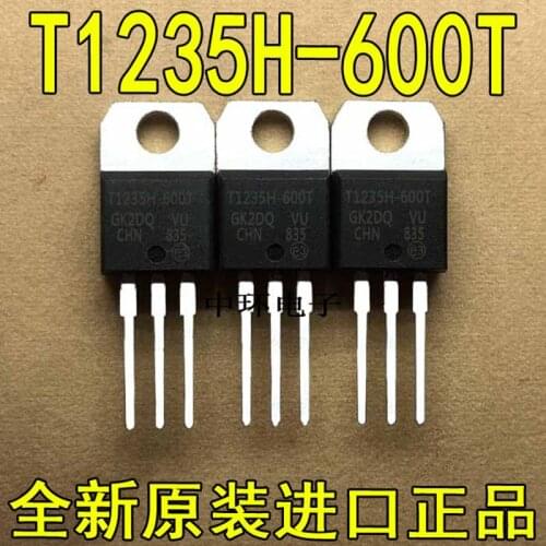 10PCS T1235H-600T T1235H-600 TO220 T1235H 12A600V TO220