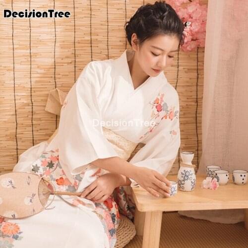 2021 japanese kimono robe women crane vinatge yukata pajamas haori samurai harajuku asian clothes vintage printing daily geisha