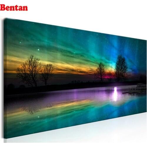 5D Square round Diamond painting Fantasy Starry Sky scenery mosaic puzzles picture of rhinestone diamond embroidery Cross-stitch