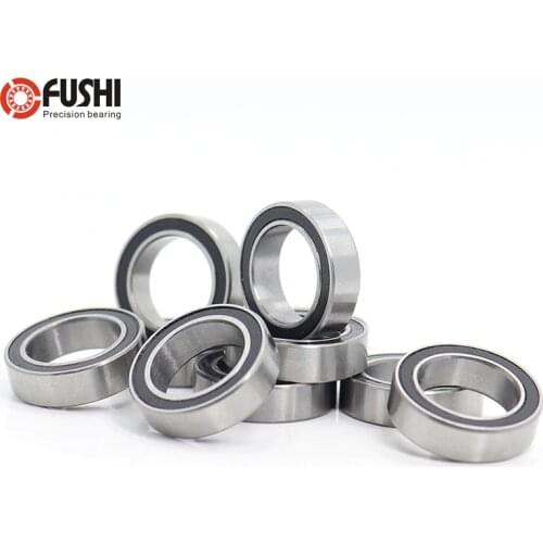 6703RS 17*23*4 (mm) 10Pieces Bearing ABEC-7 61703 6703 63703 Chrome Steel Ball Bearings With Black Rubber Seal 6703-2RS