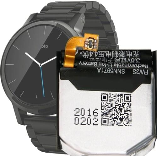 SNN5971A Battery For Motorola Moto 360 2nd Generation Smart Watch 42mm Battery Replacement Repair Part