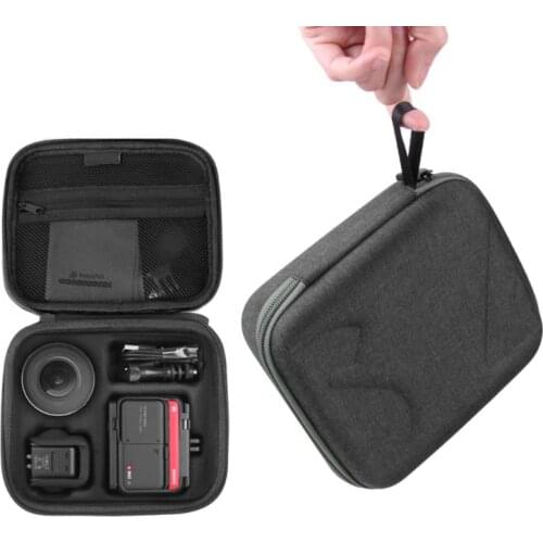 Portable Anti-fall Hard EVA Storage Bag Anti Shock Travel Carrying Case for Insta360 ONE R Accessories Dropshipping freeship