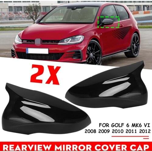 Rear View Mirror Case Cover Side Wing Mirror Shell for Golf 6 MK6 VI 2008 2010 2011 2012 Car Accessory