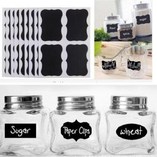 Chalkboard Chalk Board Blackboard Stickers Decals Craft Kitchen Jar Labels
