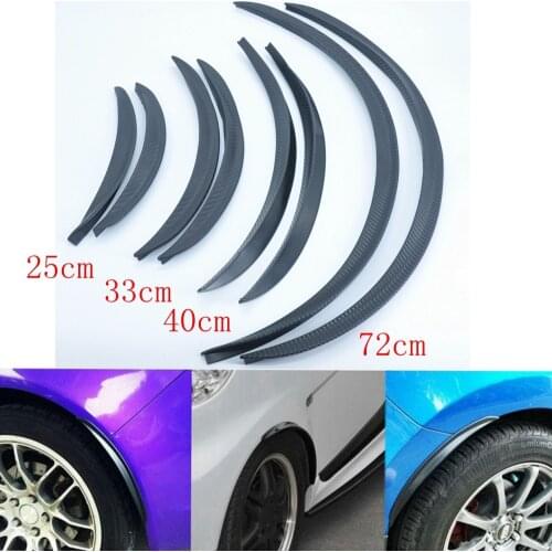 JK 3D Sticker 2Pcs/set Carbon Fibre Style Fender Flares Universal Arch Wheel Eyebrows Protect Ant-Scratch 72CM 115CM 150CM