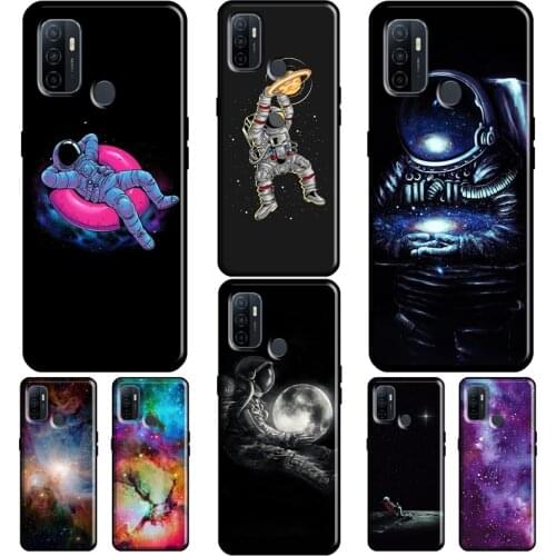 Outer Space For OPPO A52 A72 A83 A91 A5 A9 A53 A31 2020 F5 F7 Reno 4 Pro 2Z A5S A1K A15 Phone Case