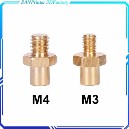 Thermocouple Fixing Screws M3 M4 Thread for 3D Printer Heater Block Temperature Sensor Thermistor K-type Screw