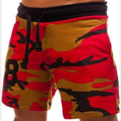 Summer Pants Short Fashion Loose Camouflage Printed Sport Short Casual Shorts Beach Pants