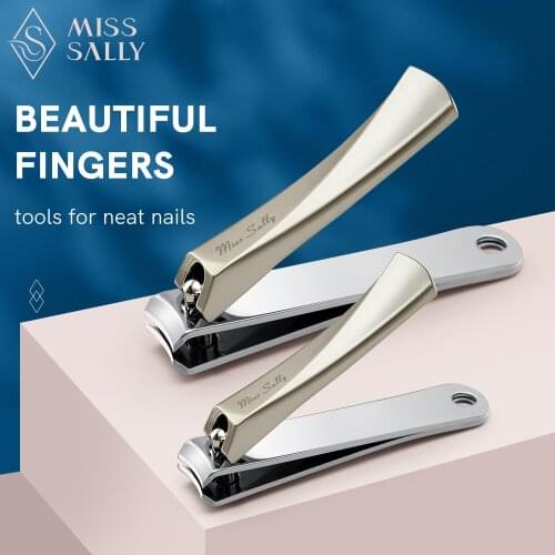 Miss Sally Nail Clipper Set Premium Stainless Steel Fingernail and Toenail Clipper Cutters Sets with Nail File for Men Women
