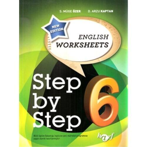 Letter Step By Step 6. Grade English Worksheets D. Desire Captain, Lily Of The Valley Ozer Letter Educational Publishing (TURKISH)