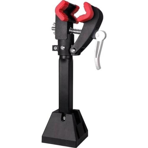 Sturdy Wall-Mounted Bike Repair Stand Steel Folds Up Bike Storage Rack Bracket