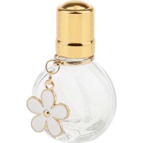 Clear Perfume Roller Bottles Mini Round Deodorants Lip Oils Containers