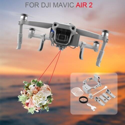 Airdrop Air Drop System for DJI Mavic Air 2 Drone Fishing Bait Gift Rescue Remote Throw Thrower for dji mavic air 2 Accessories