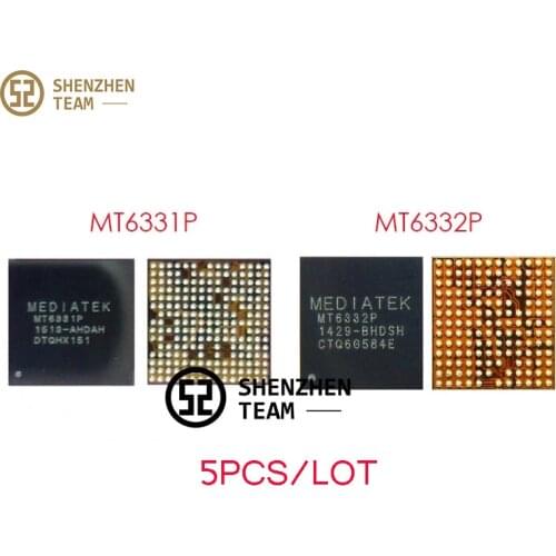 SZteam 5PCS PMIC 100% New MT6331P 6331P MT6332P 6332P Power Supply IC For XIAOMI REDMI NOTE3 NOTE 2 3 4 MEIZU MX4 MX5 HTC Parts