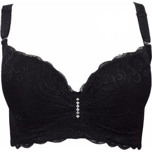 Wireless Bras For Women Plus Size Push Up White Lace Bralette Sexy Bras Sof Lingerie Soutien Gorge Sujetador Deportivo Mujer