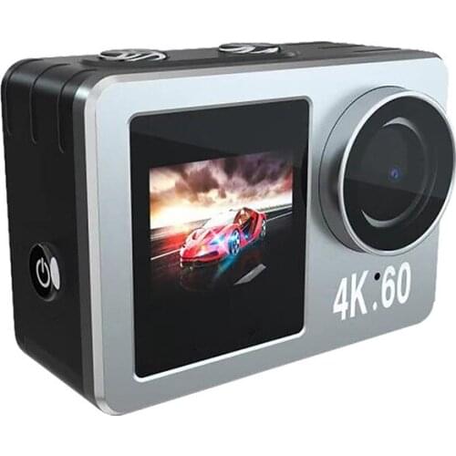 2.0in 4K 20MP WiFi Contact Action Camera Ultra HD with 10M Underwater Waterproof Camera 4X Zoom Underwater Camcorder