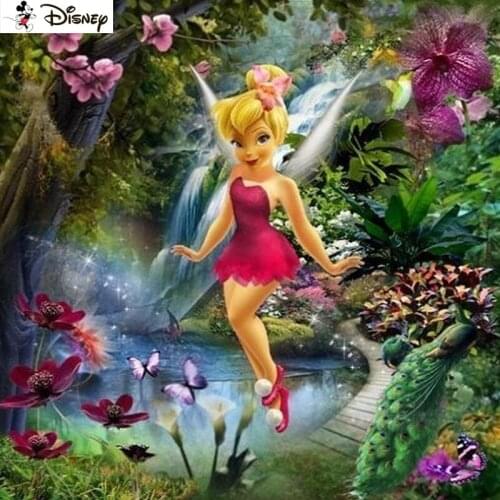 Disney 5d Diamond Painting "Cartoon wonderful fairy " Picture Of Rhinestone DIY Diamond Embroidery Home Decor A31042