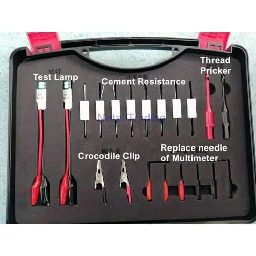Automotive Circuit Detector Car Circuit Repair Tool Sensor Signal Simulator Kits With Wire Stripper