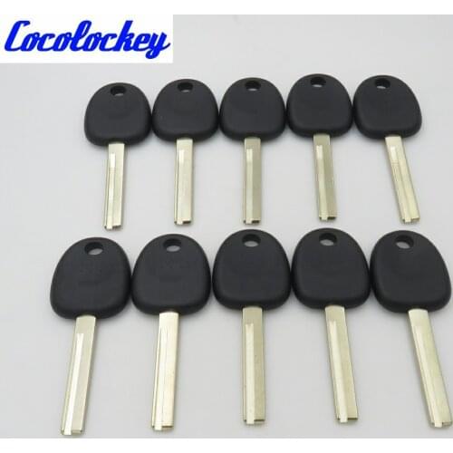 Cocolockey 10pcs/Lot Transponder Key Shell for Hyundai Accent Chip Key Cover Blanks No Logo