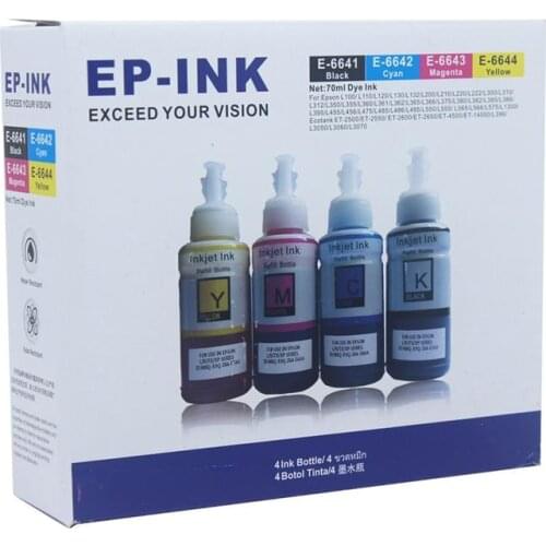 COMPONENT EPSON BOX T6641-T6642-T6643-T6644 KIT BOTTLE INK