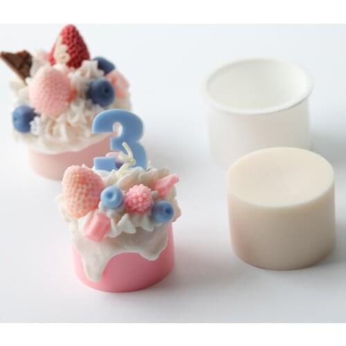 DIY Candle Mold Aromatherapy candle molds cupcake mould Resin molds