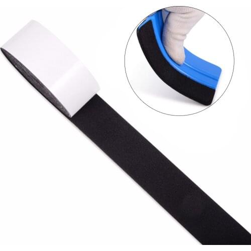 EHDIS 500CM Carbon Fiber Fabric Felt Cloth Tape For Card Scraper Window Tints Film Plastic Squeegee Vinyl Car Wrap Cleaning Tool