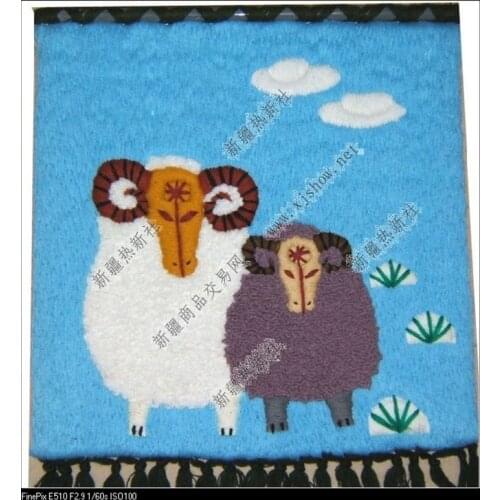 Handmade art tapestry tapestry wall mural classic living room decoration paintings Xiyang Yang