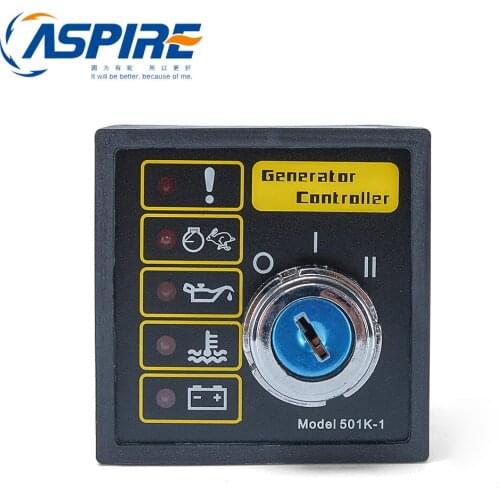 Key Start Generator Controller 501K Control Module 501K 1 Panel for Genset