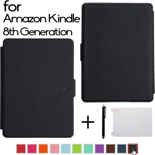 Smart Case For Kindle 8 2016 Magnetic Cover for Kindle 8th Auto Sleep and Wake Slim Funda Ereader Ebook