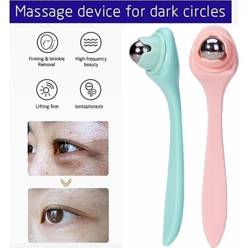 7 Styles 360 Degree Free Roller Ball Eye Massager Bag Eyeball Eyes Massager Remove Dark Circles Beauty Facial Skin Care Tools