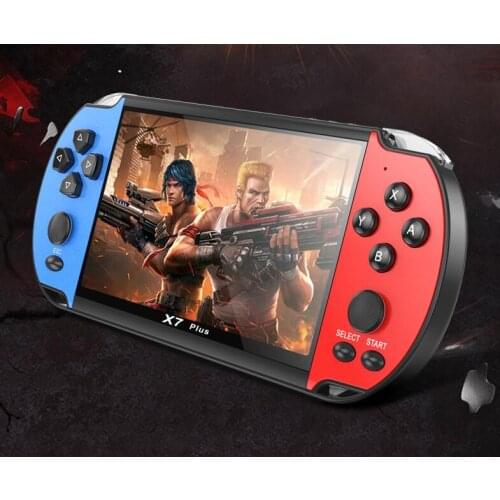 X7 Plus Game Console Camera HD Movies Double Rocker 8G Video Music Rechargeable Handheld vs 821 660 x12 x40