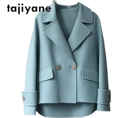 2021 Winter Female Coat Especially Female 100% Wool Jacket Woman Double-sided Woolen Cloth Fashion Abrigo Mujer TN1626