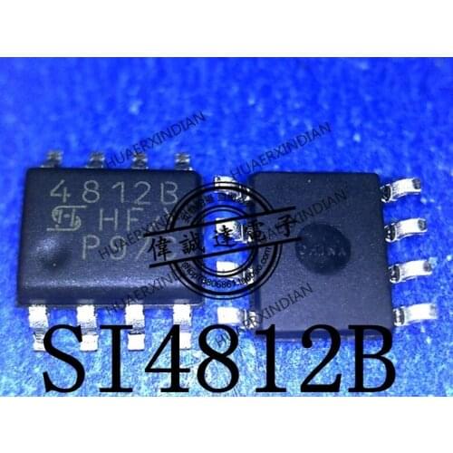 1Pieces New Original SI4812BDY-T1-E3 SI4812B 4812B SOP8 In Stock Real Picture