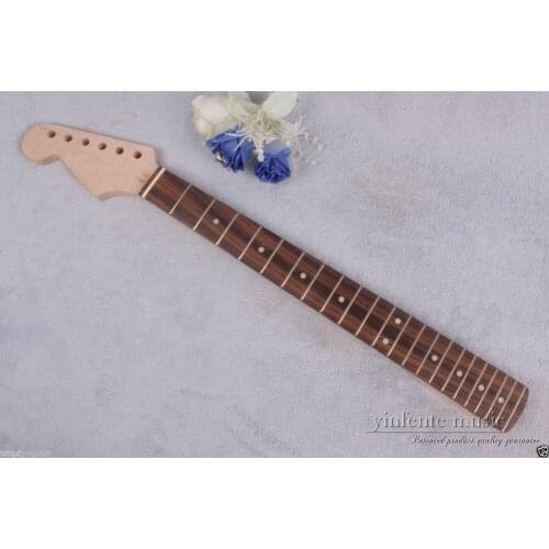 1pcs electric guitar neck maple rose wood 22 fret 25.5'' left hand Truss Rod #784