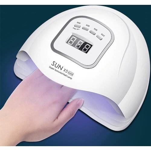 80W Super Nail Lamp SUN X5 Max UV Lamp 45 LEDs For Nails Dryer Ice Lamp For Manicure Gel Nail Lamp Drying Lamp For Gel Varnish