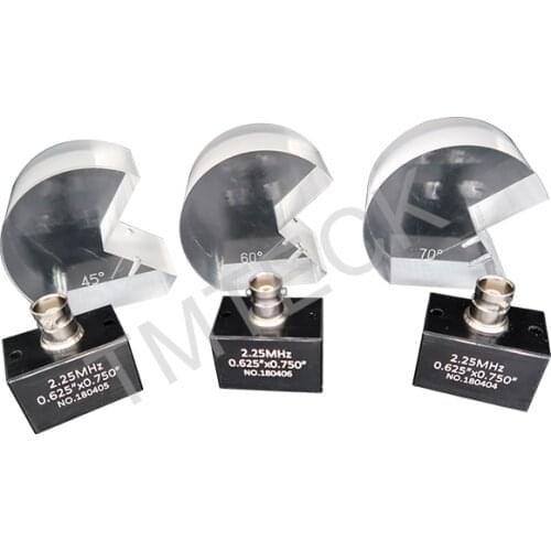 2.25Mhz AWS Tru-Sonic Transducer/ AWS Code Probe (composite material crystal) with high sensitivity suitable for GE ,olympus