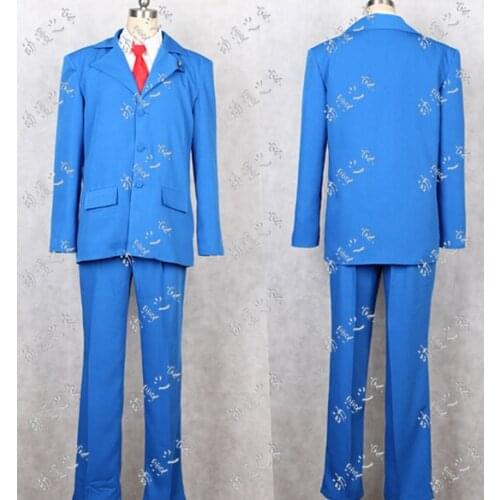 2016 Phoenix Wright Ace Attorney Miles Edgeworth Cosplay Costume Custom Any Size