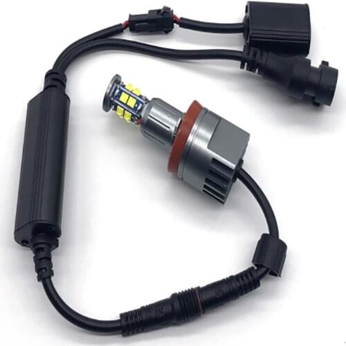 40W 80W XTE H8E92E93E87 daylight source LED Angel Eye Ring Light Bulb