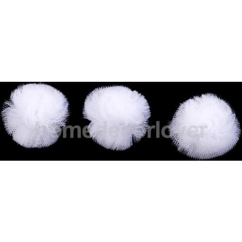 50 Pieces Mixed Colors Soft Yarn Pompoms Ball for DIY Craft Decor