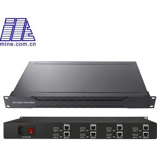 8 Channel HDMI Input H.265 IPTV Streaming Encoder HTTP RTSP RTMP UDP HLS FLV ONVIF TS Encoder