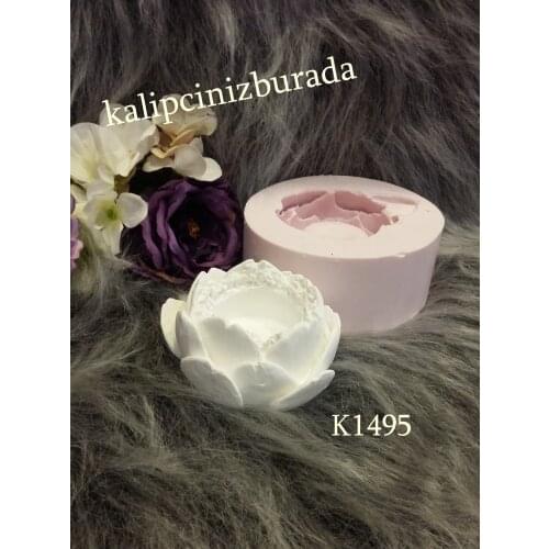 Artichoke candle holder silicone heart