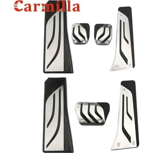 No Drilling AT & MT Car Pedals for BMW X3 F25 2011 - 2017 X4 F26 14-17 Fuel Gas Brake Clutch Foot Rest Dead Pedal Pad Cover