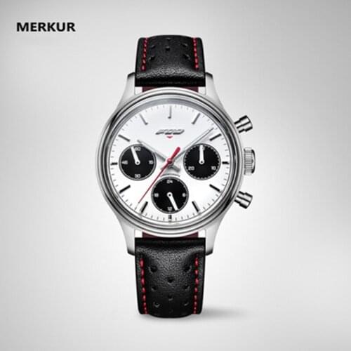 1963 Watch Pilot Mechanical Air Force Chronograph Brand Luxury Retro Top Personality Tough Guy Watch New Sports Star Men Watches