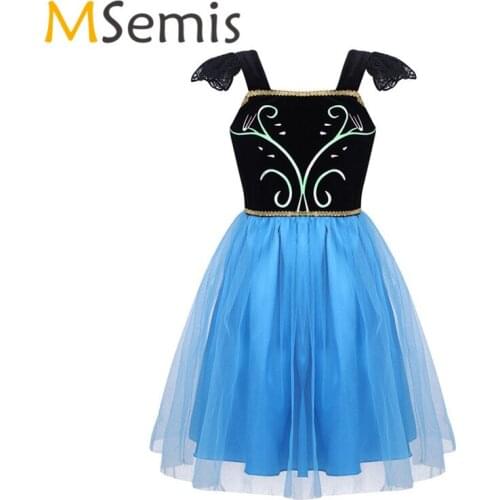 Kids Girls Ballet Dress Gymnastics Leotard for Girls Little Cap Sleeves Princess Dress Up Costume Cosplay Party Fancy Dress Kids