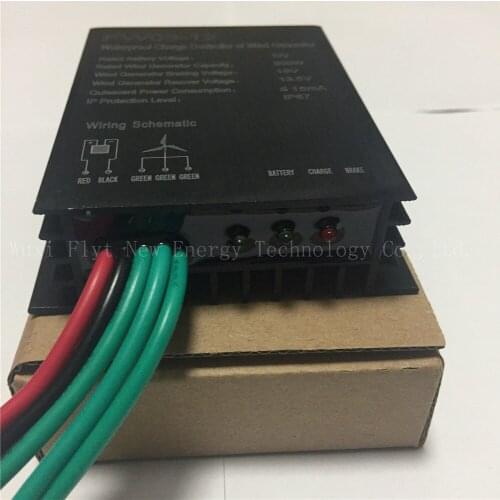 NEW 600w wind controller water proof Mini Wind Charge Controller DC48V 600W Wind Turbine Generator Controller