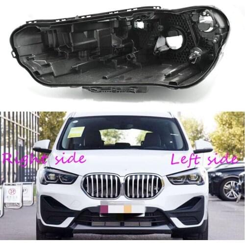 Headlight Base for BMW X1 F48 2019 2020 2021 Headlamp House Car Rear Base Front Auto Headlight Back House