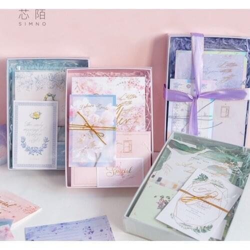 Creative Dreamy Life Aestheticians Gift Box Decoration Paper Pack DIY Journal Scrapbooking Deco Supplies