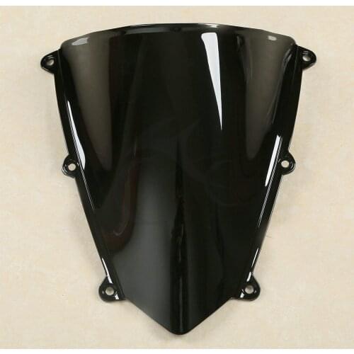 Clear Black Motorcycle Windshield Windscreen Fit For HONDA CBR600RR F5 CBR 600RR 2007 2008 2009 2010 2011 2012